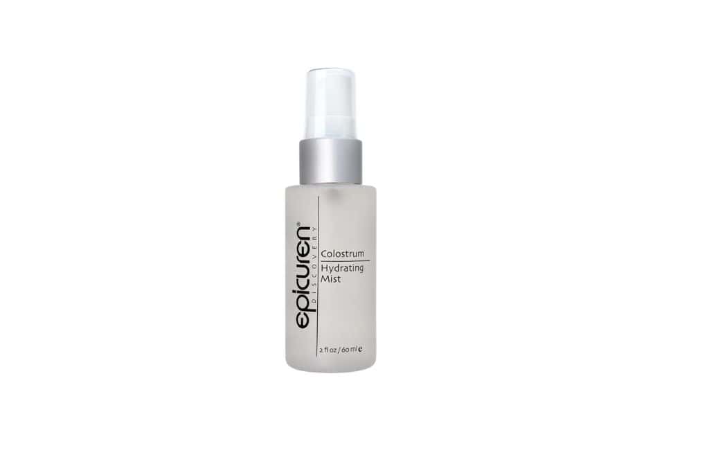 A bottle of Epicuren Hydrating Mist