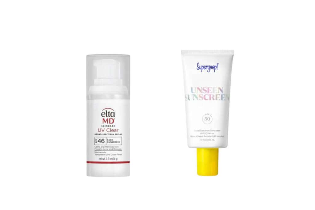 Sunscreen products should be part of your beginner skincare routine.